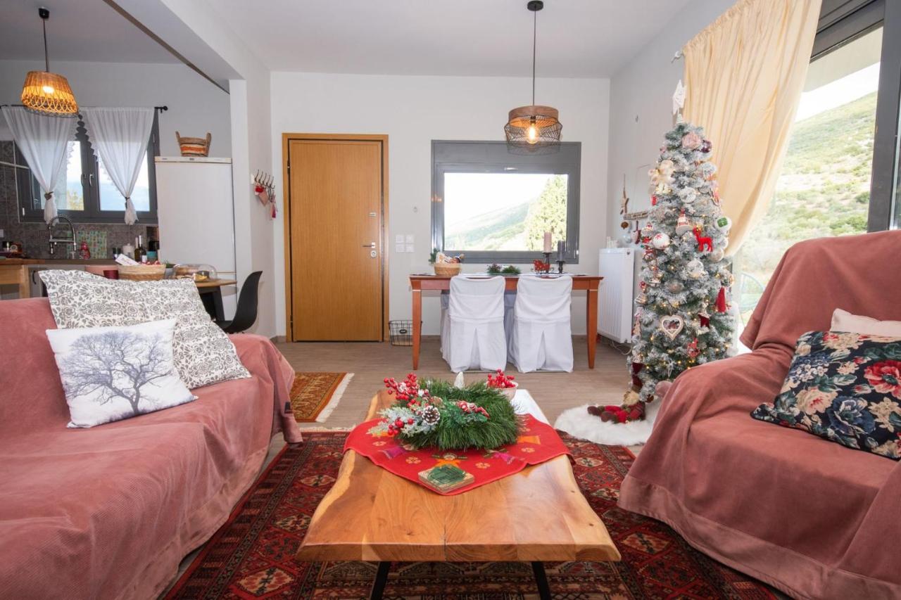 Stellas Guesthouse Near Arachova Stírion Exteriér fotografie